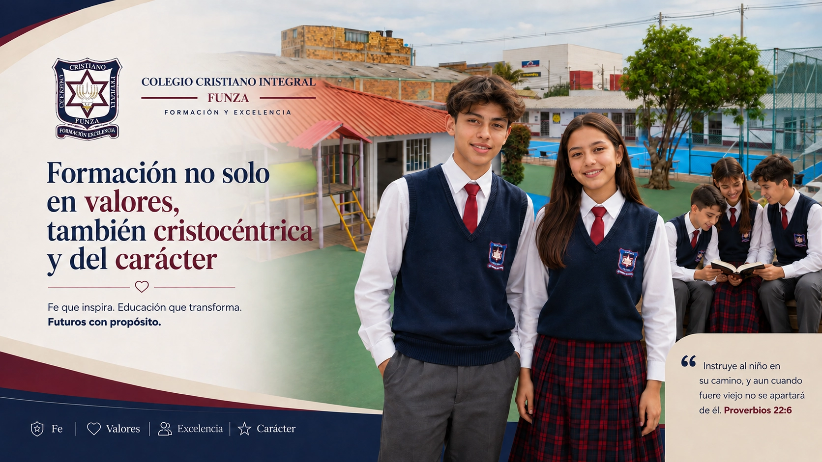 Colegio cristiano en Funza- formación cristocentrica y del caracter