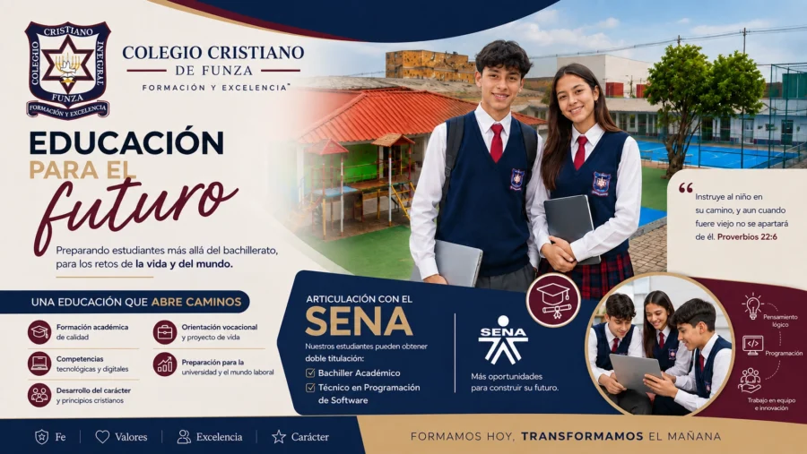Colegio en Funza con articulación SENA: educación para el futuro