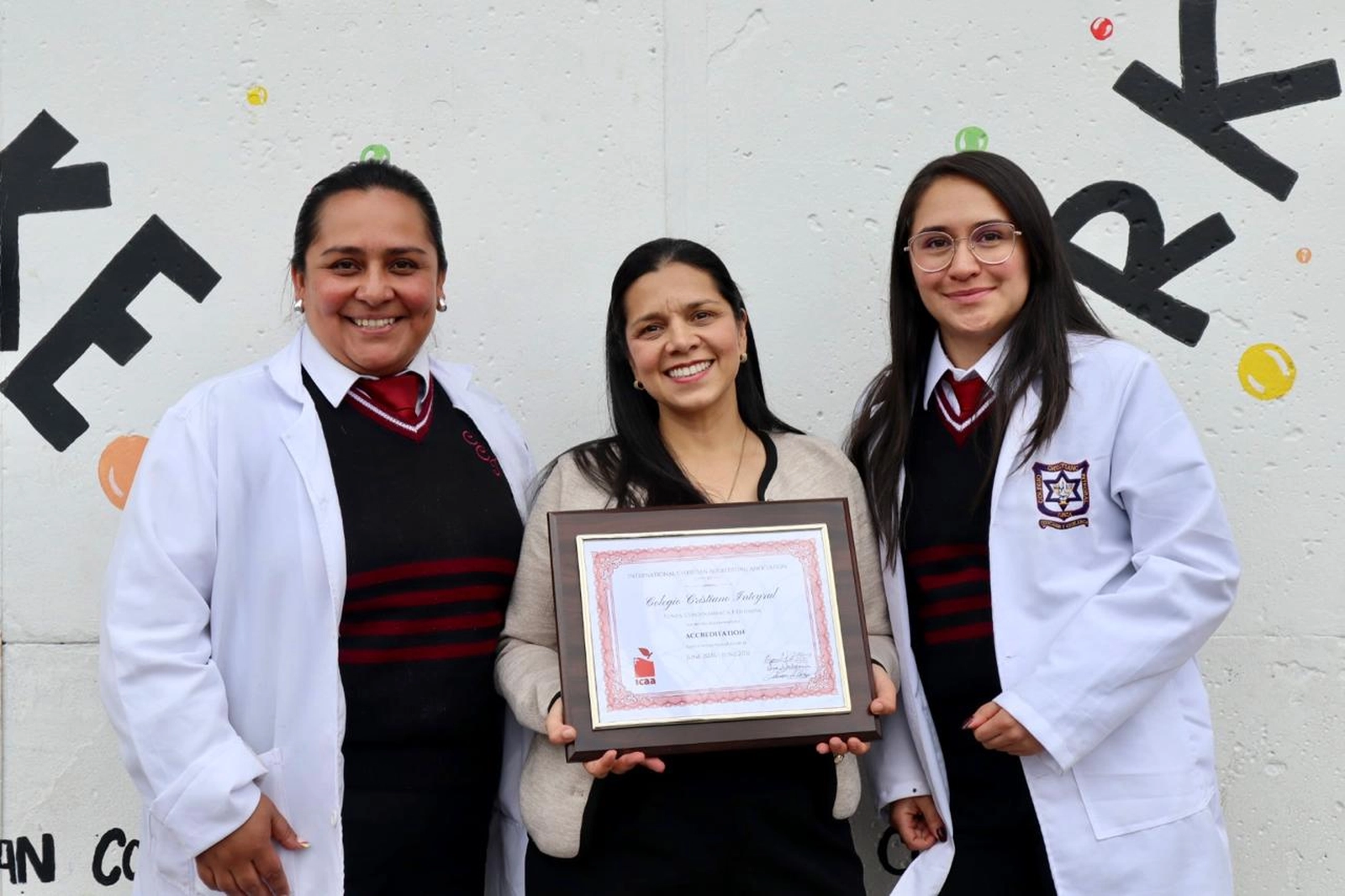 Comunidad educativa del Colegio Cristiano Integral
